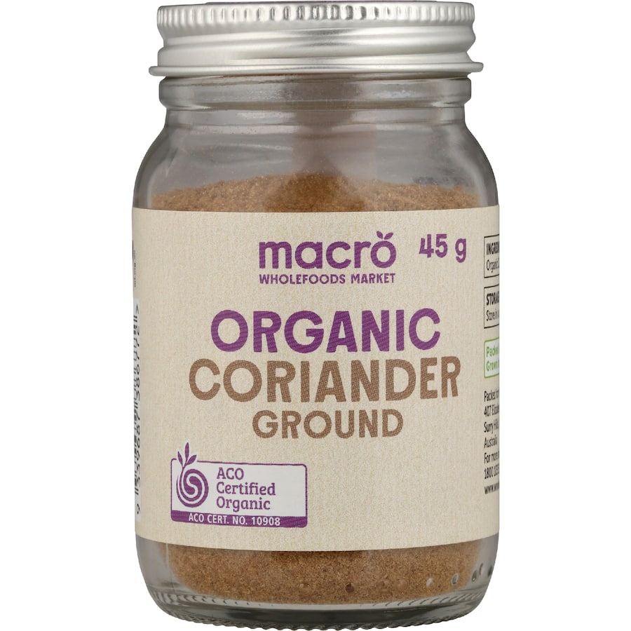Macro Organic Coriander Ground  45g