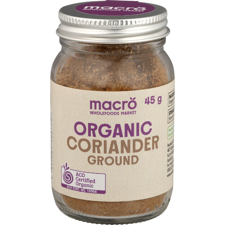 Macro Organic Coriander Ground  45g