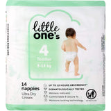 Little One's Convenience Nappies Toddler Boys & Girls 10-14kg Size 4 14pack