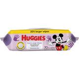 Huggies Thick Baby Wipes Extra Large Fragrance Free 70pack