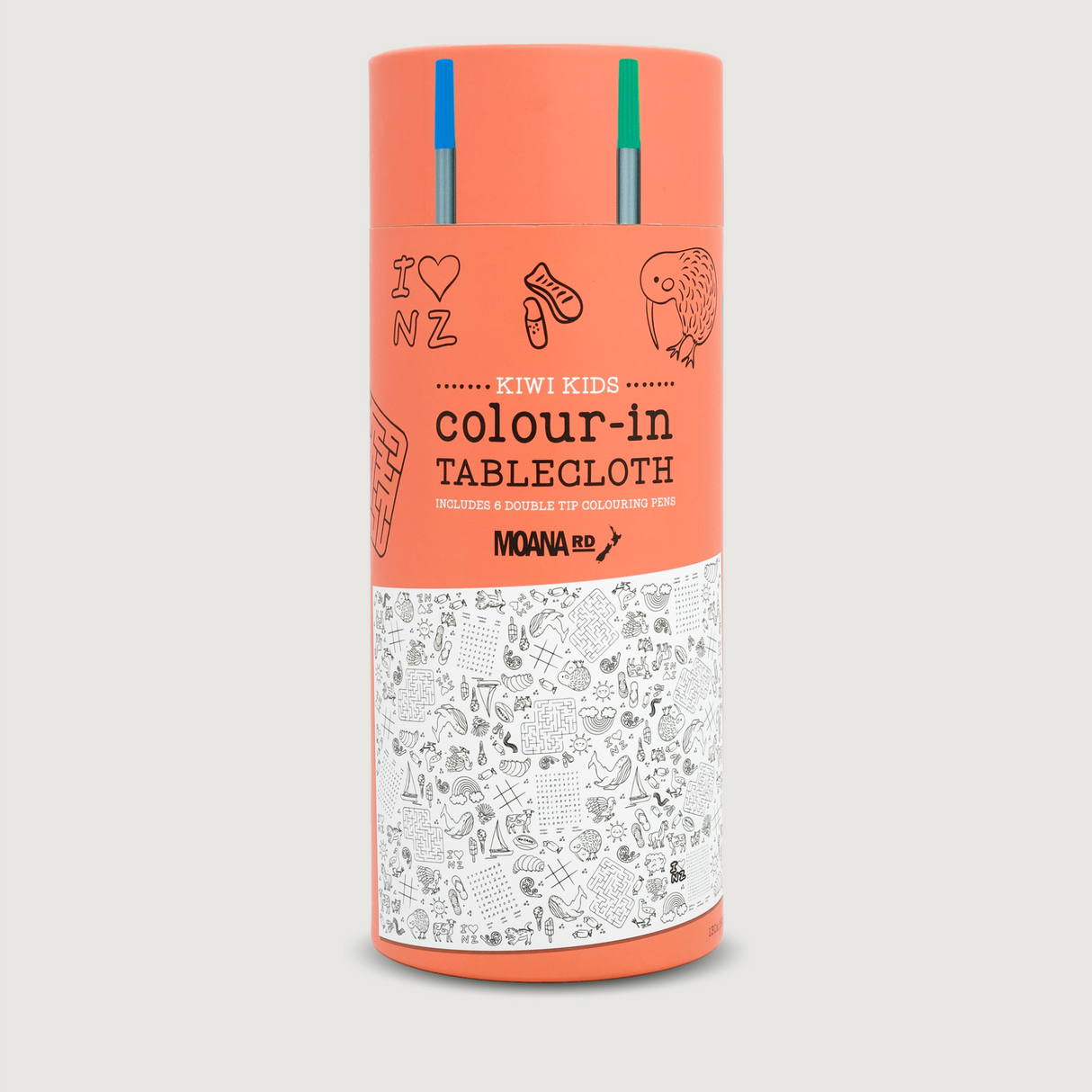 Moana Road - Colour-In Tablecloth