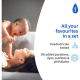 Johnsons Baby Starter Kit Minis Travel Sized 3pack