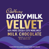 Cadbury Chocolate Block Velvet Milk