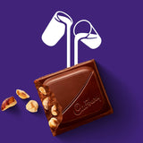 Cadbury Chocolate Block Velvet Hazelnut