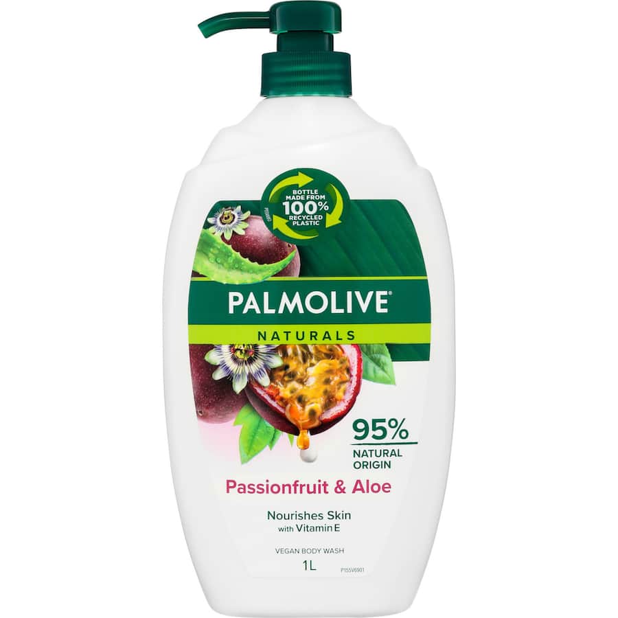 Palmolive Naturals Shower Gel Passion Fruit & Aloe 1L