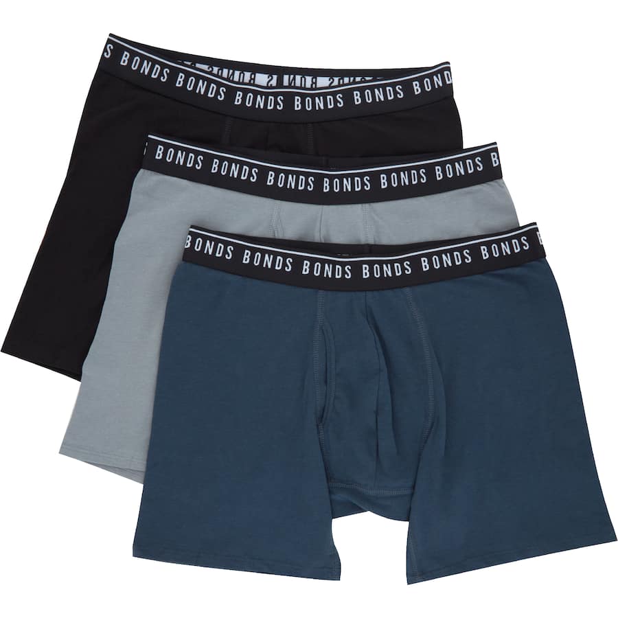 Bonds Men's Everyday Trunks Cotton Stretch L 3pack