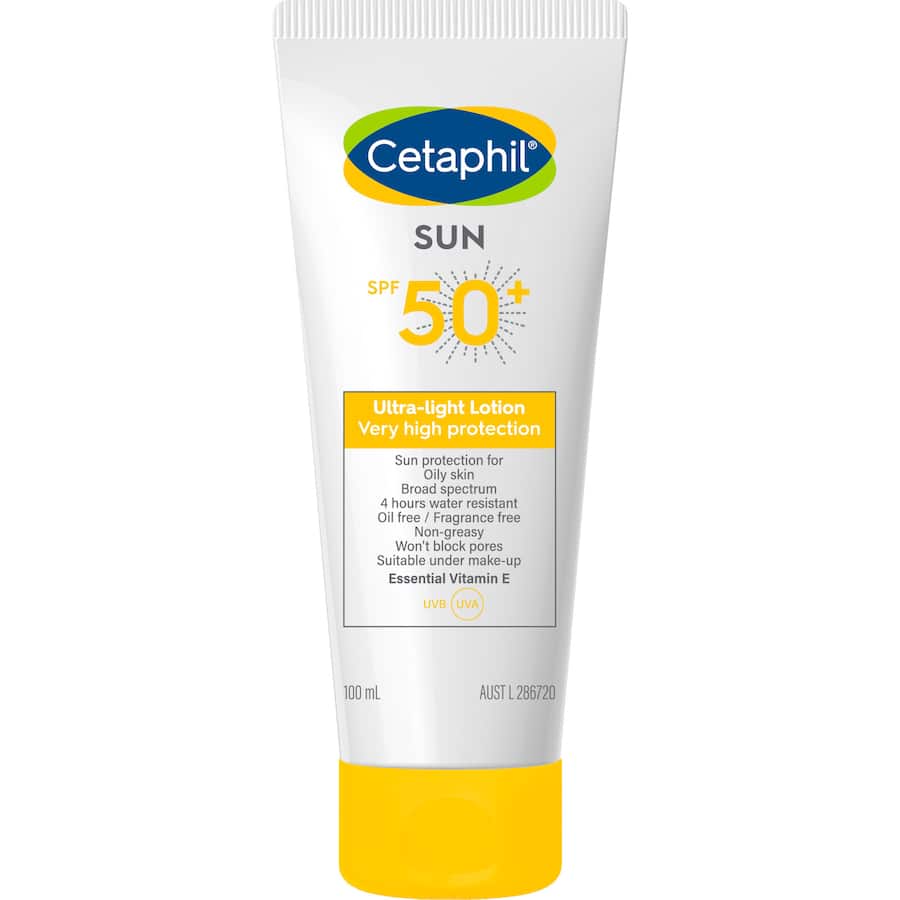 Cetaphil Sunscreen Ultra Light Lotion Spf50+ 100mL