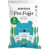 Serious Puffs Pea Snacks Sea Salt