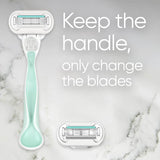 Gillette Venus Deluxe Smooth Razor With 4 Blades 1pack