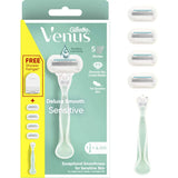 Gillette Venus Deluxe Smooth Razor With 4 Blades 1pack