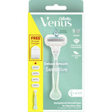 Gillette Venus Deluxe Smooth Razor With 4 Blades 1pack