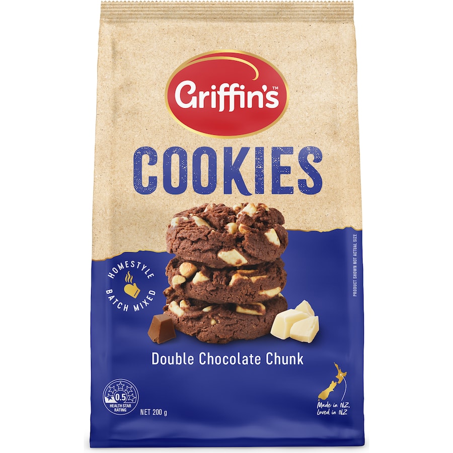 Griffins Cookies Double Choc Chunk