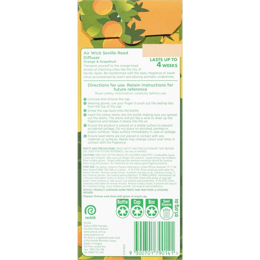 Air Wick Reed Diffuser Seville