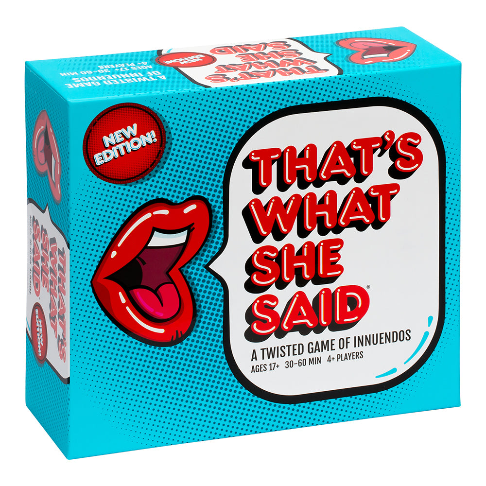 That's What She Said 2nd Edition Board Game