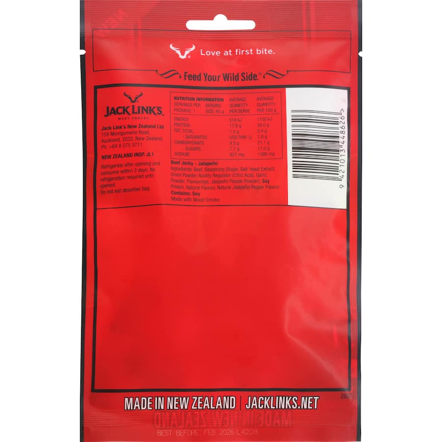 Jack Links Beef Jerky Jalapeno