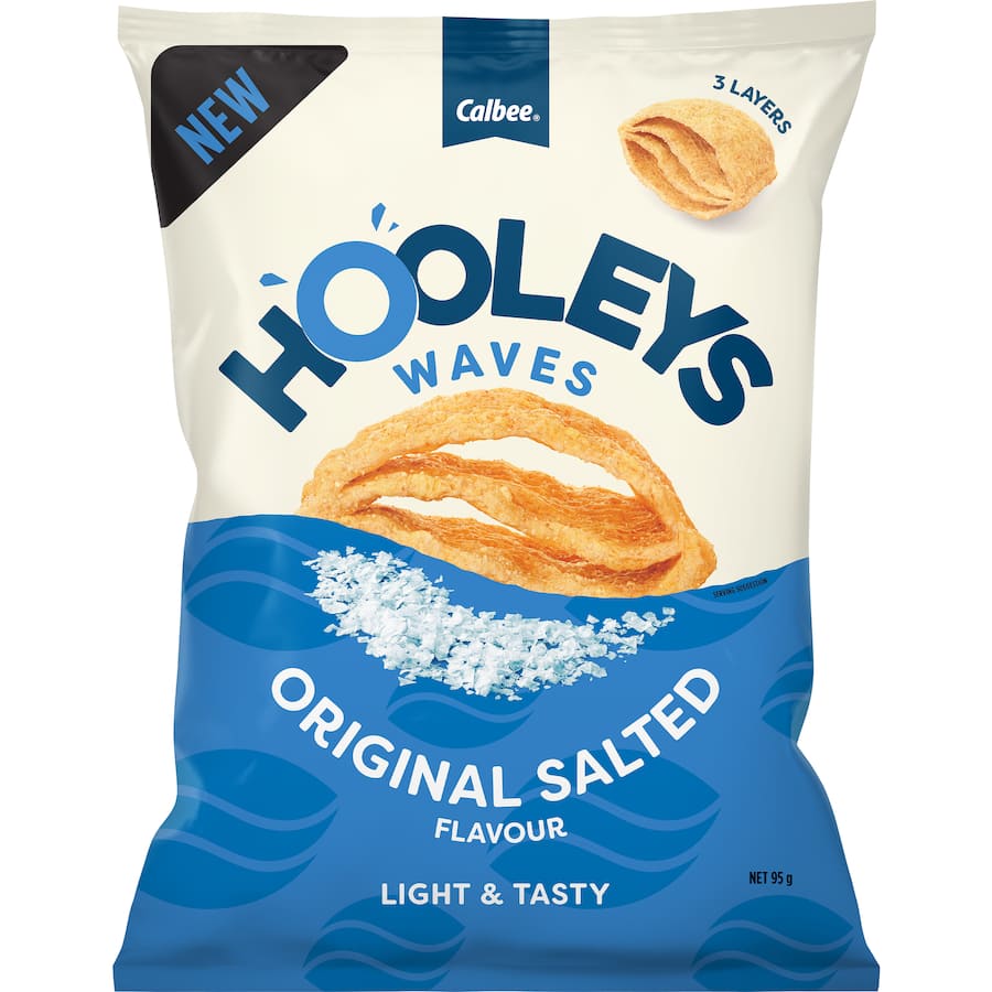 Calbee Hooleys Chips Original Salted