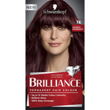 Schwarzkopf Brilliance Hair Colour Magical Mahogany 76 1pack