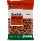 Woolworths Almonds Roasted 500g