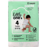Little One's Convenience Nappy Pants Toddler Boys & Girls 10-15kg Size 4 13pack