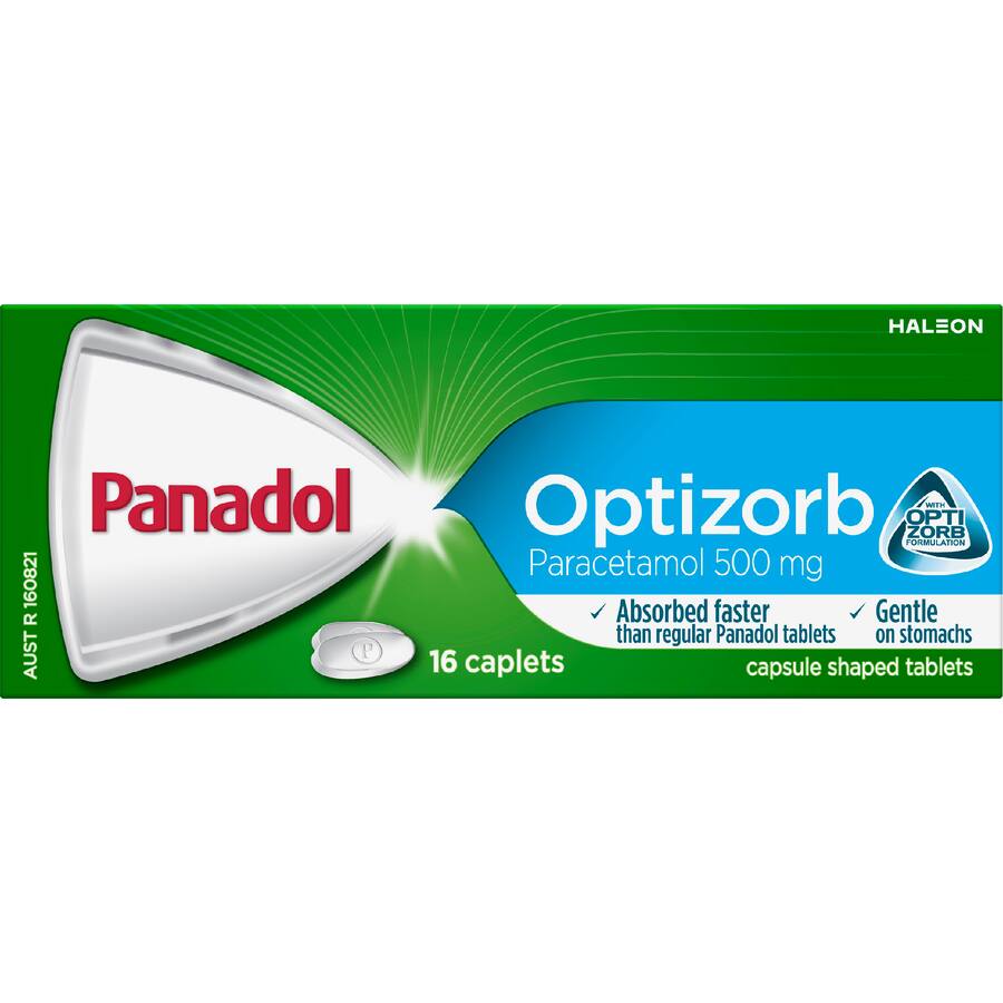 Panadol Pain Relief Optizorb - 16ea
