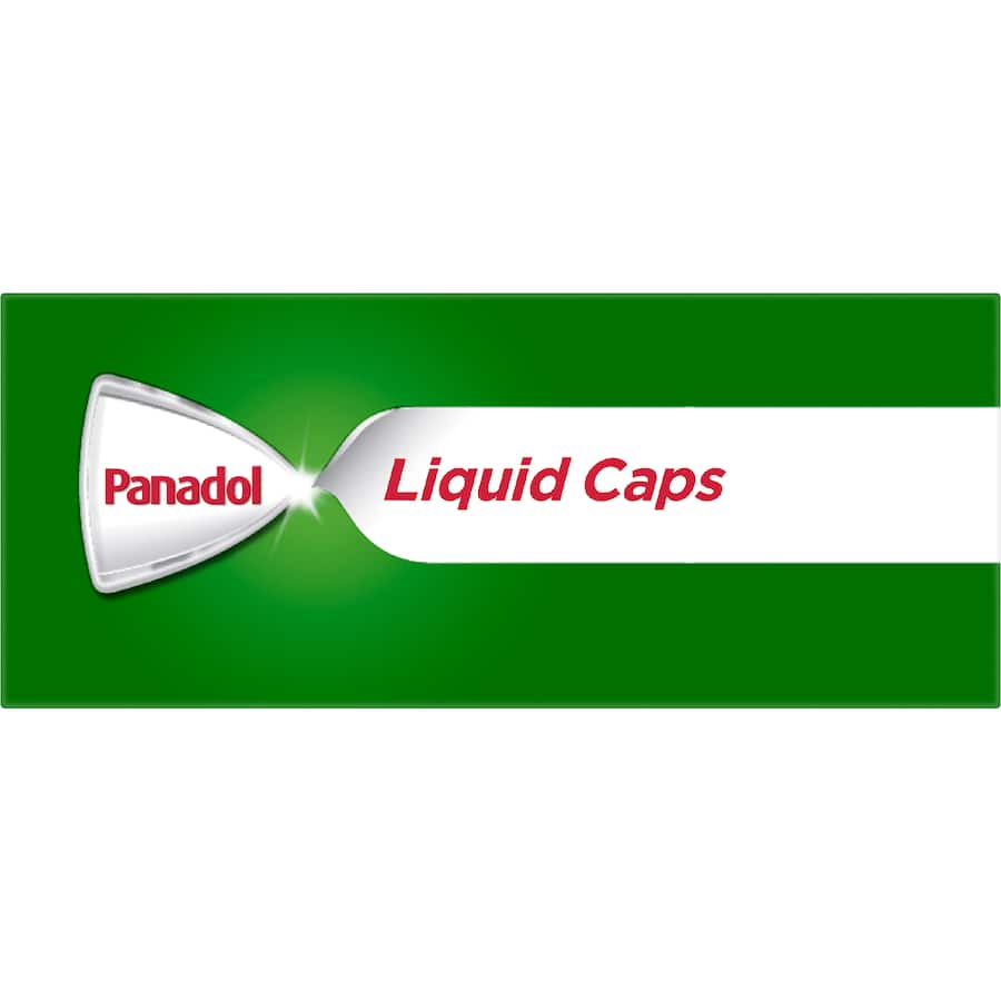 Panadol Liquid Capsules With Paracetamol 16pack