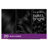 Clairol Bold & Bright Hair Colour Black Licorice 20 1pack