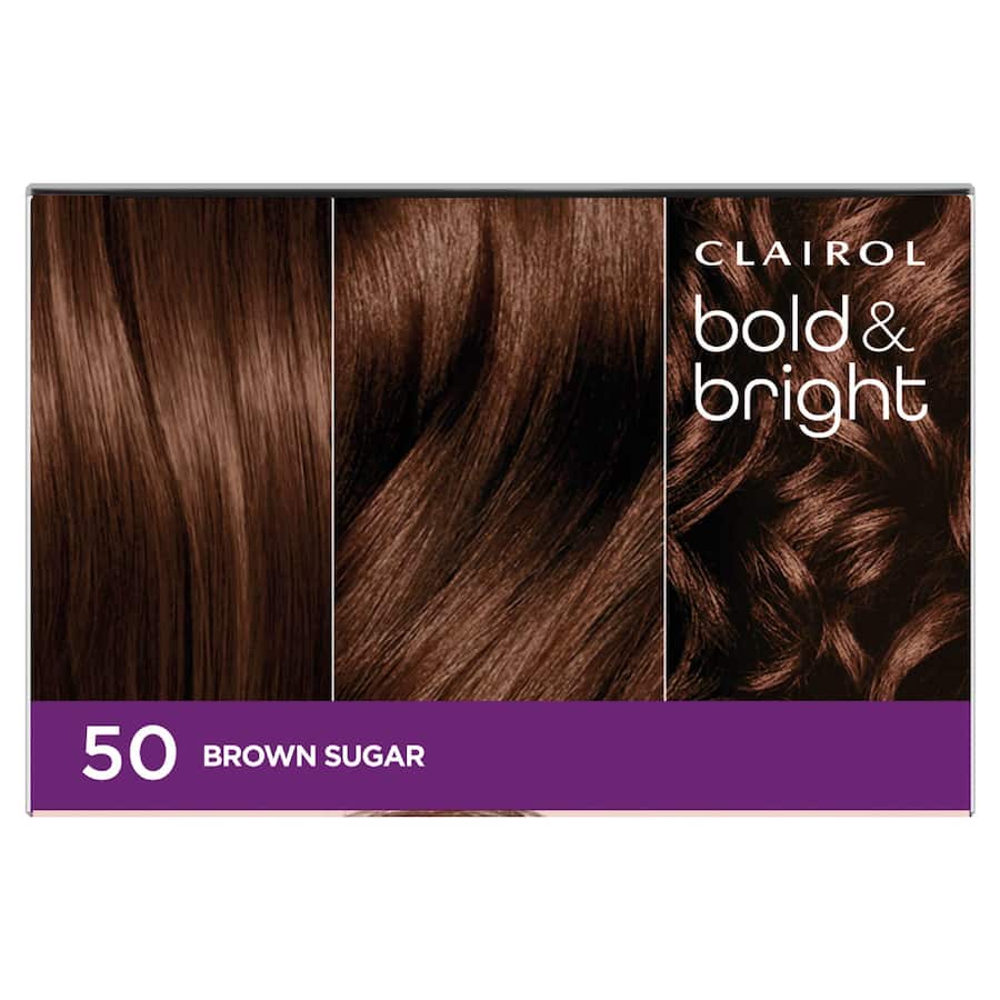 Clairol Bold & Bright Hair Colour Brown Sugar 50 1pack