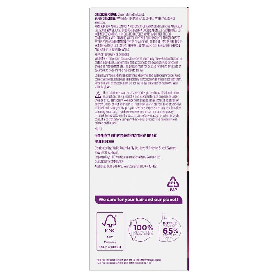 Clairol Bold & Bright Hair Colour Deepest Guava M5 1pack