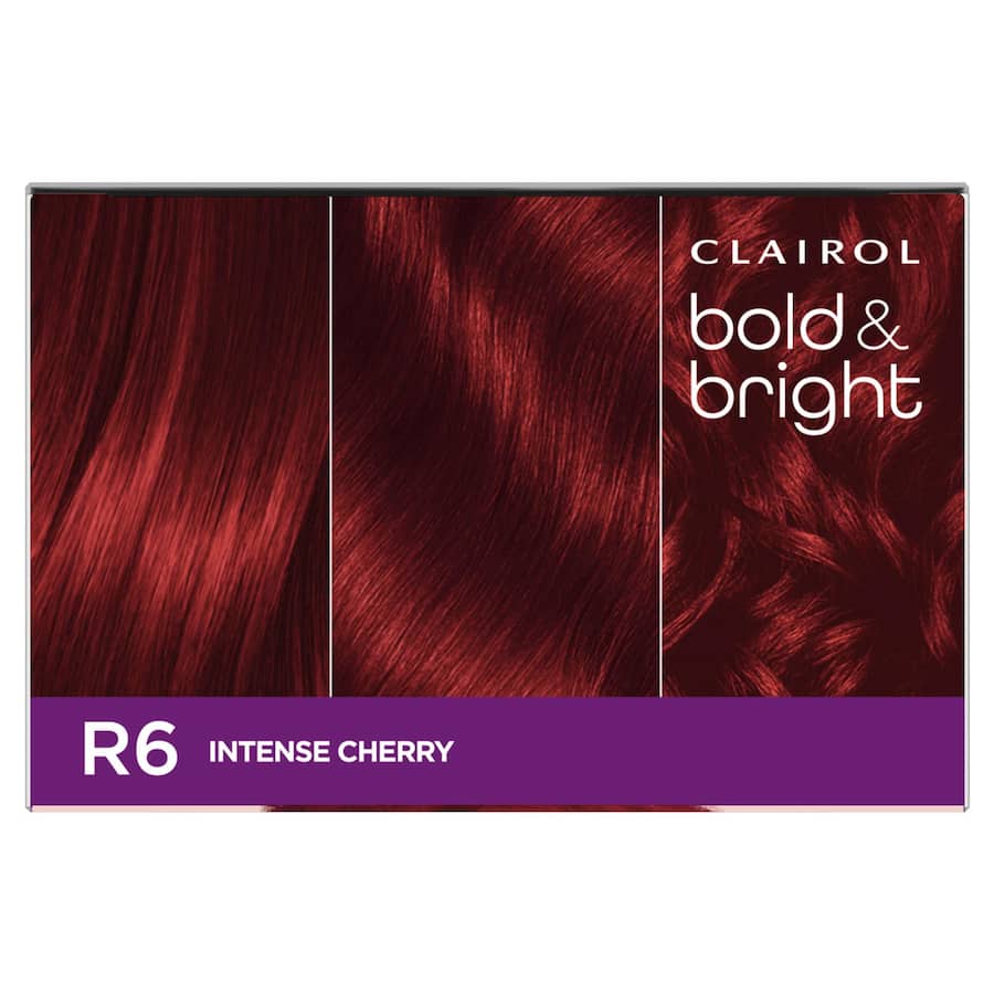 Clairol Bold & Bright Hair Colour Intense Cherry R6 1pack