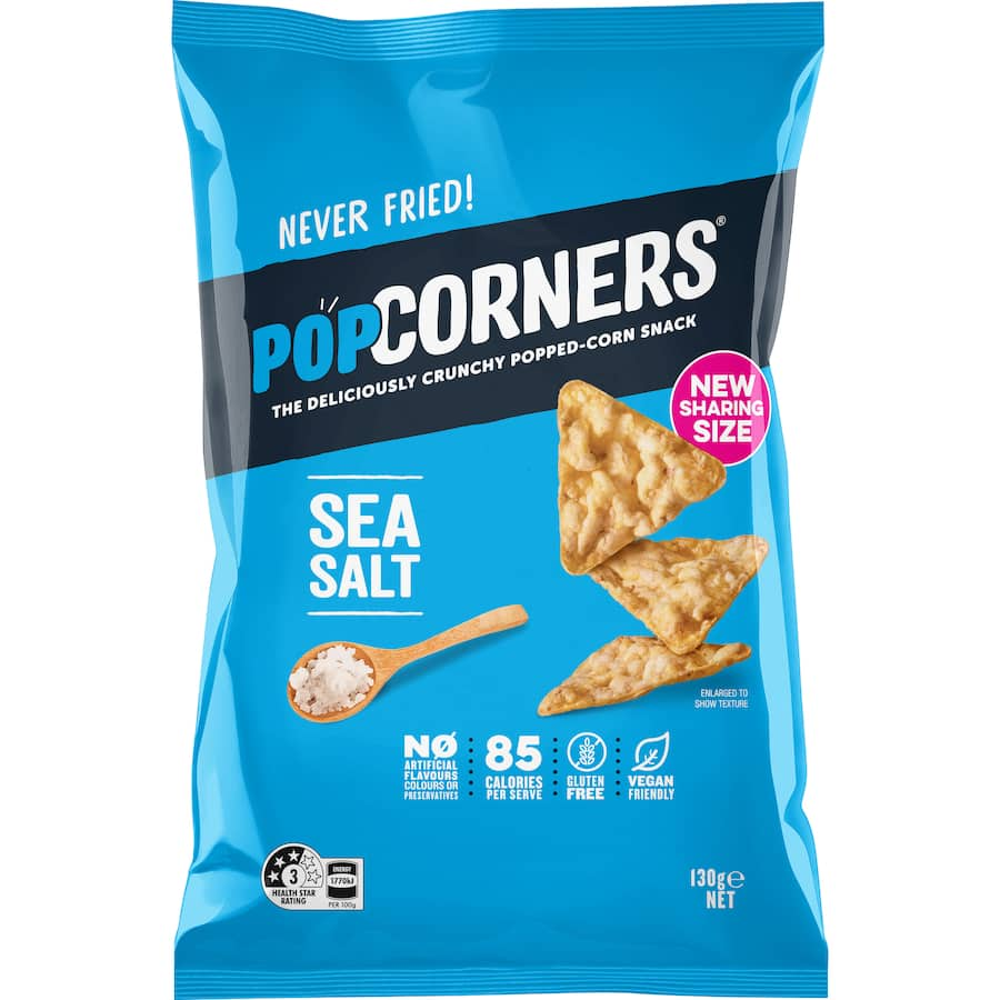 Popcorners Corn Snacks Sea Salt