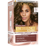 Loreal Excellence Hair Colour Universal Light Brown 5u - 1pack