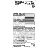Duracell Battery 3v Lithium Cr1632