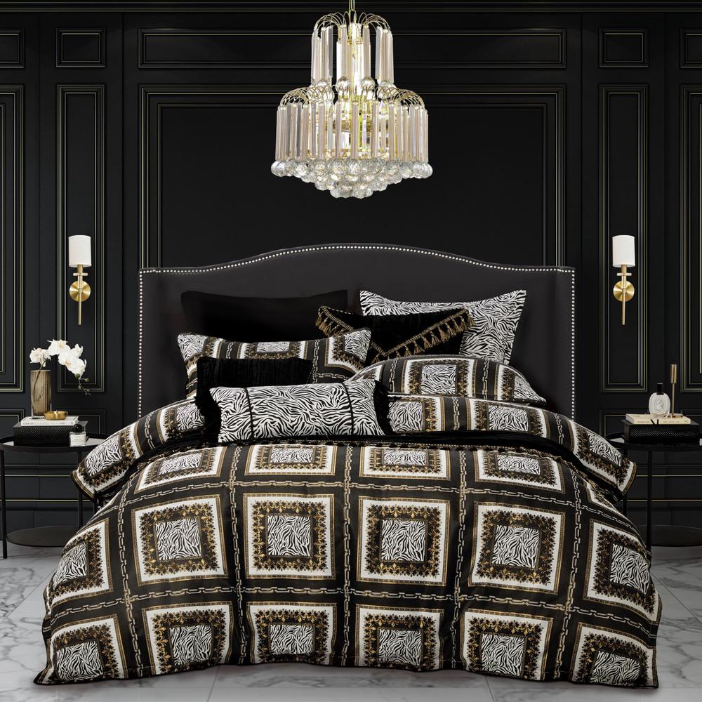 Queen Duvet Cover - Set  - PIAZZA GOLD - DAVINCI