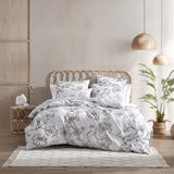 Super King Duvet Cover Set - Egrets Linen