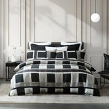 Queen Duvet Cover Set - Conrad Silver