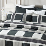 Queen Duvet Cover Set - Conrad Silver