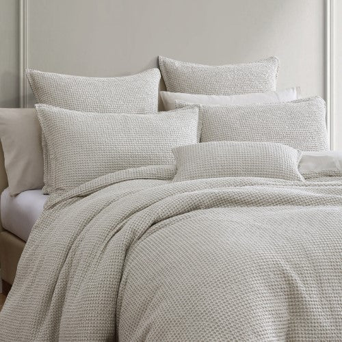 Queen Duvet Cover Set - Urban Stone Quilt Cover Set by Private Collection