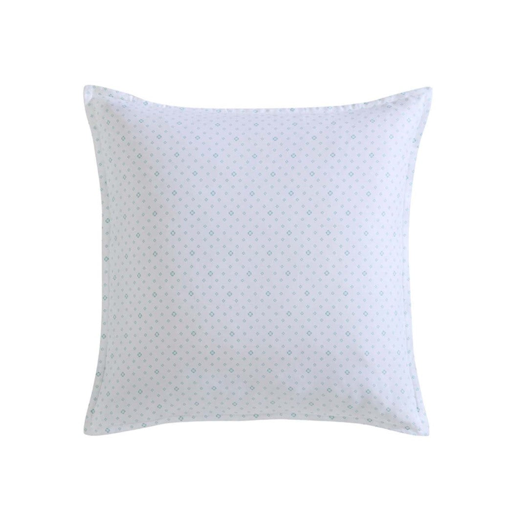 European Pillowcase - Kinobo Blue by Logan and Mason (65 x 65cm)