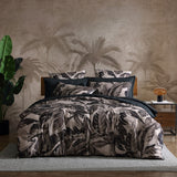 King Duvet Cover Set - Logan and Mason Elio Black