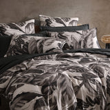 King Duvet Cover Set - Logan and Mason Elio Black