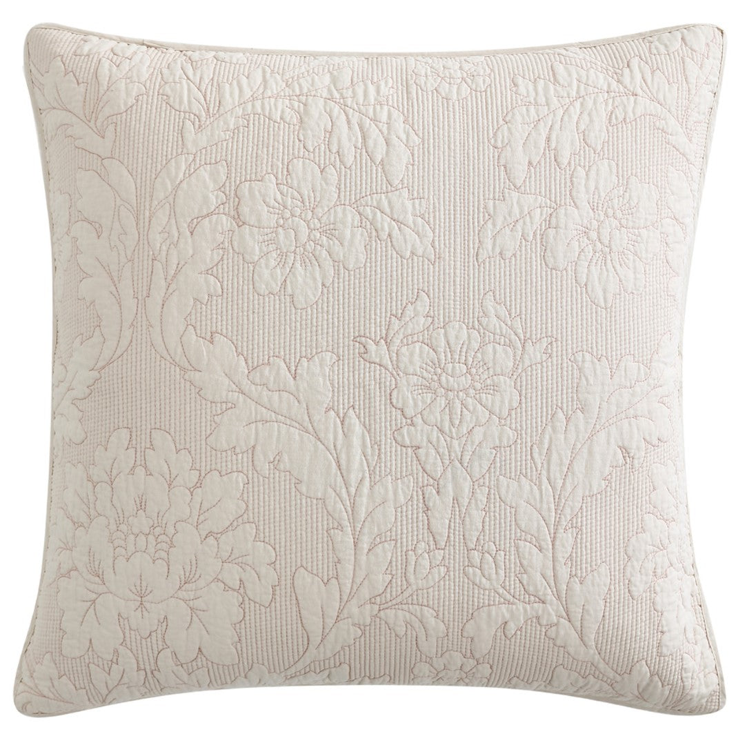 European Pillowcase - Fleur Sand by Private Collection (65cm x 65cm)