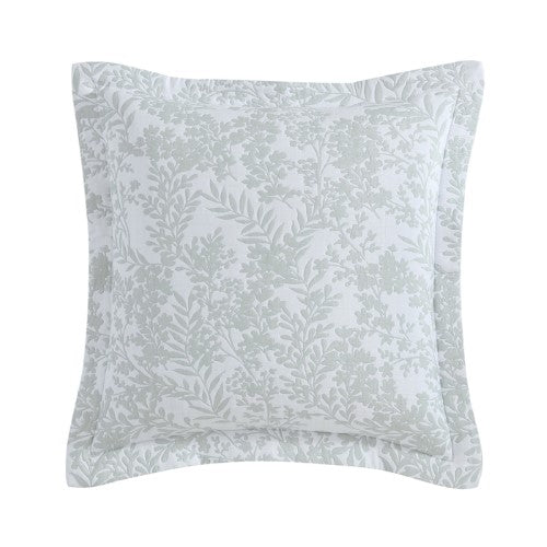 Quinn Sage European Pillowcase by Private Collection