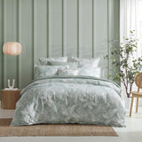 King Duvet Cover Set - Platinum Grace Sage