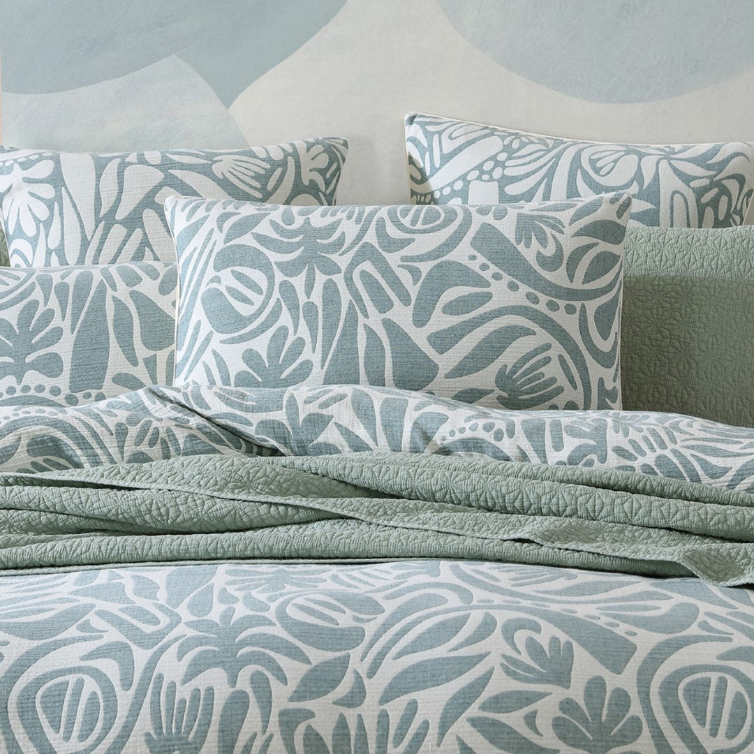 Super King Duvet Cover Set - Haven Surf by Platinum