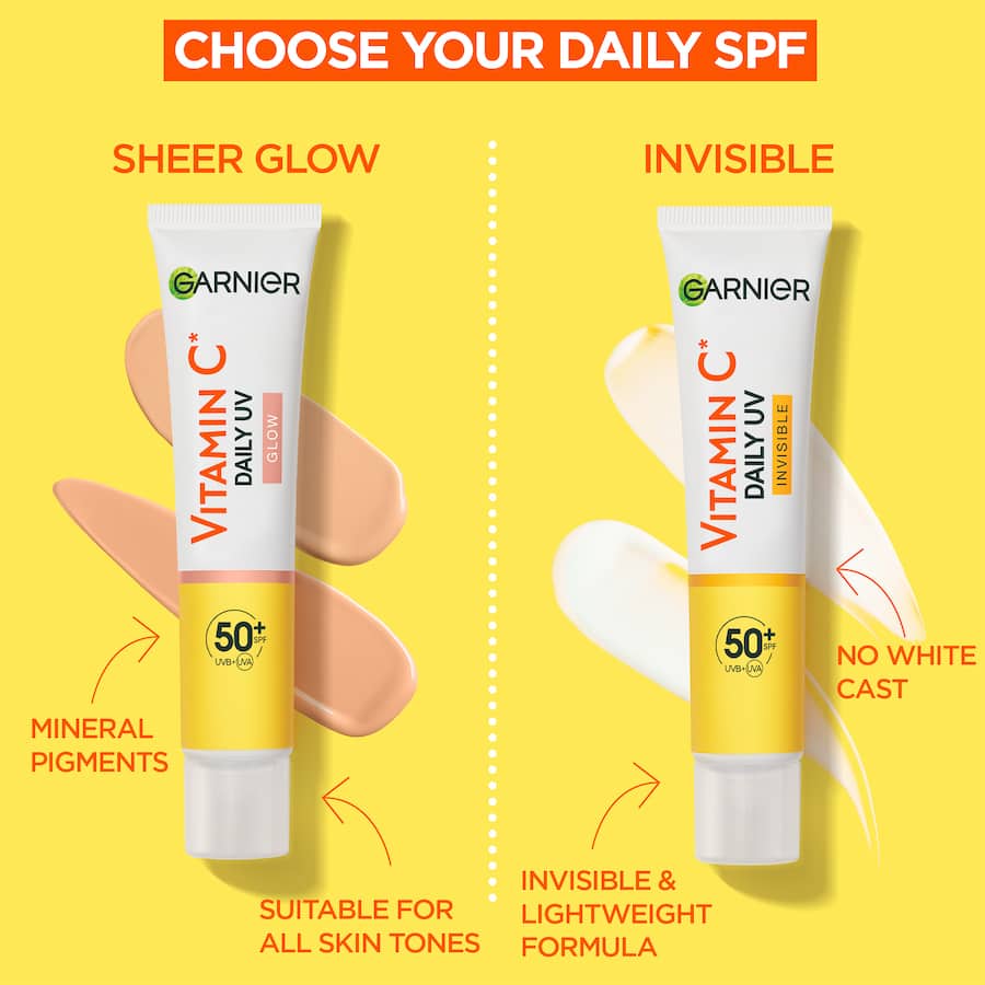 Garnier Vitamin C Daily Tinted Glow Spf 50+ 40mL