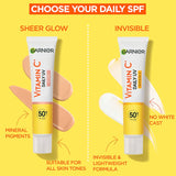 Garnier Vitamin C Daily Tinted Glow Spf 50+ 40mL