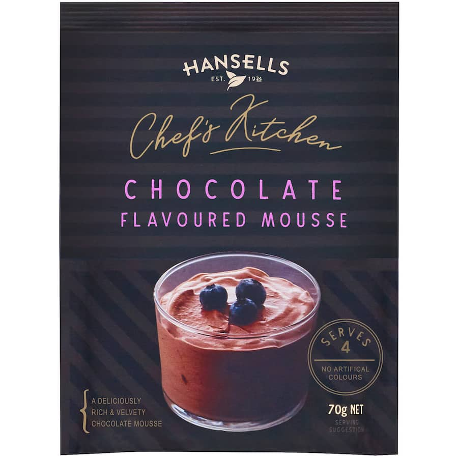 Hansells Mousse Mix Chocolate