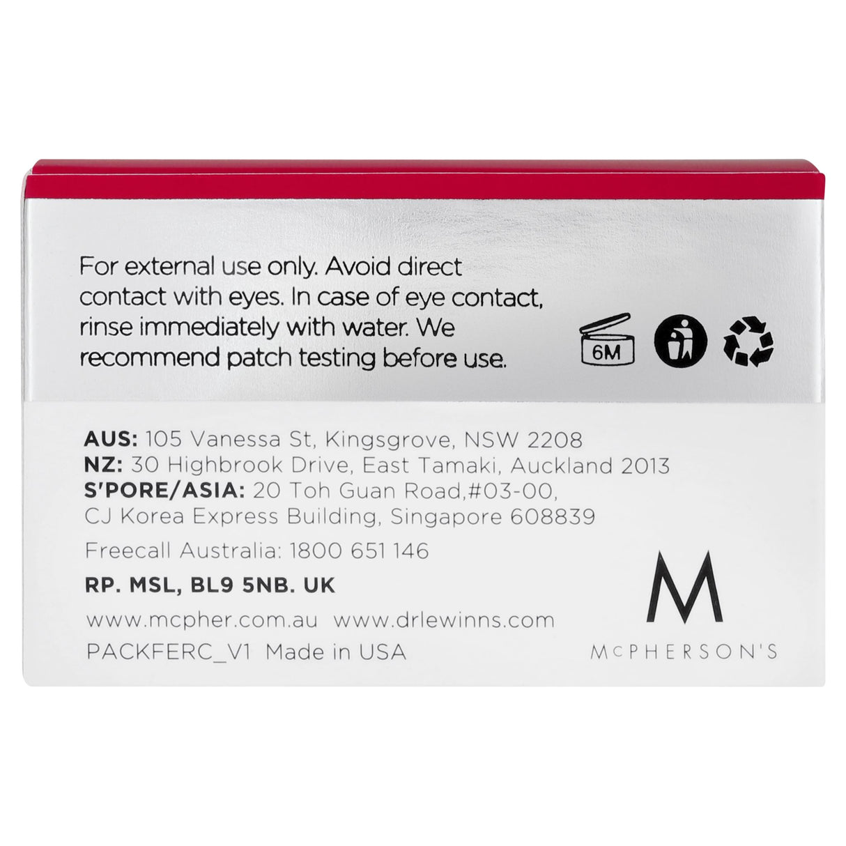 Dr. LeWinn's Ultra R4 Eye Repair Cream in a 15g tube, designed to reduce puffiness, dark circles, and firm the eye area.