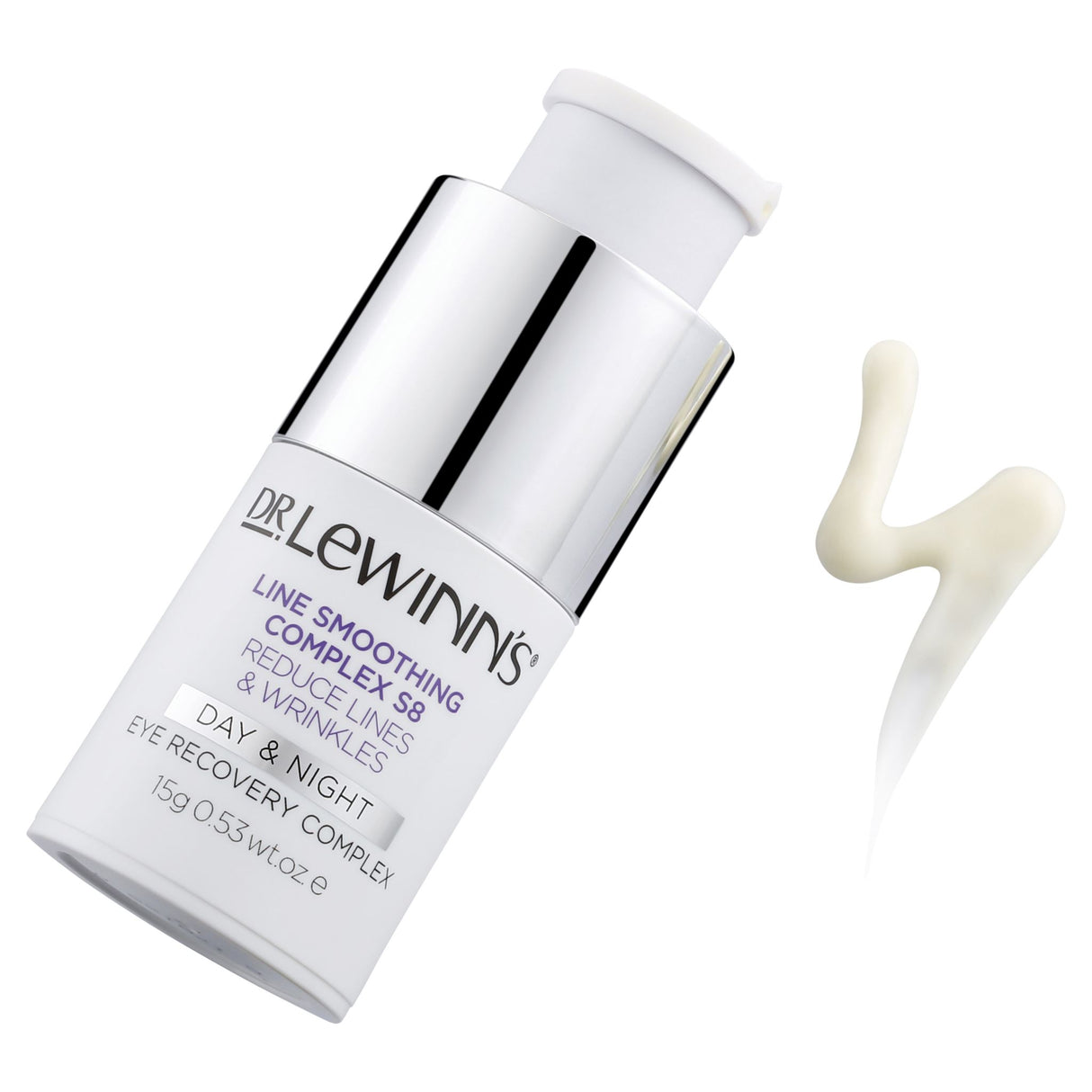 Ultra-smoothing eye cream with peptides and hyaluronic acid to reduce fine lines and dark circles for a youthful glow.