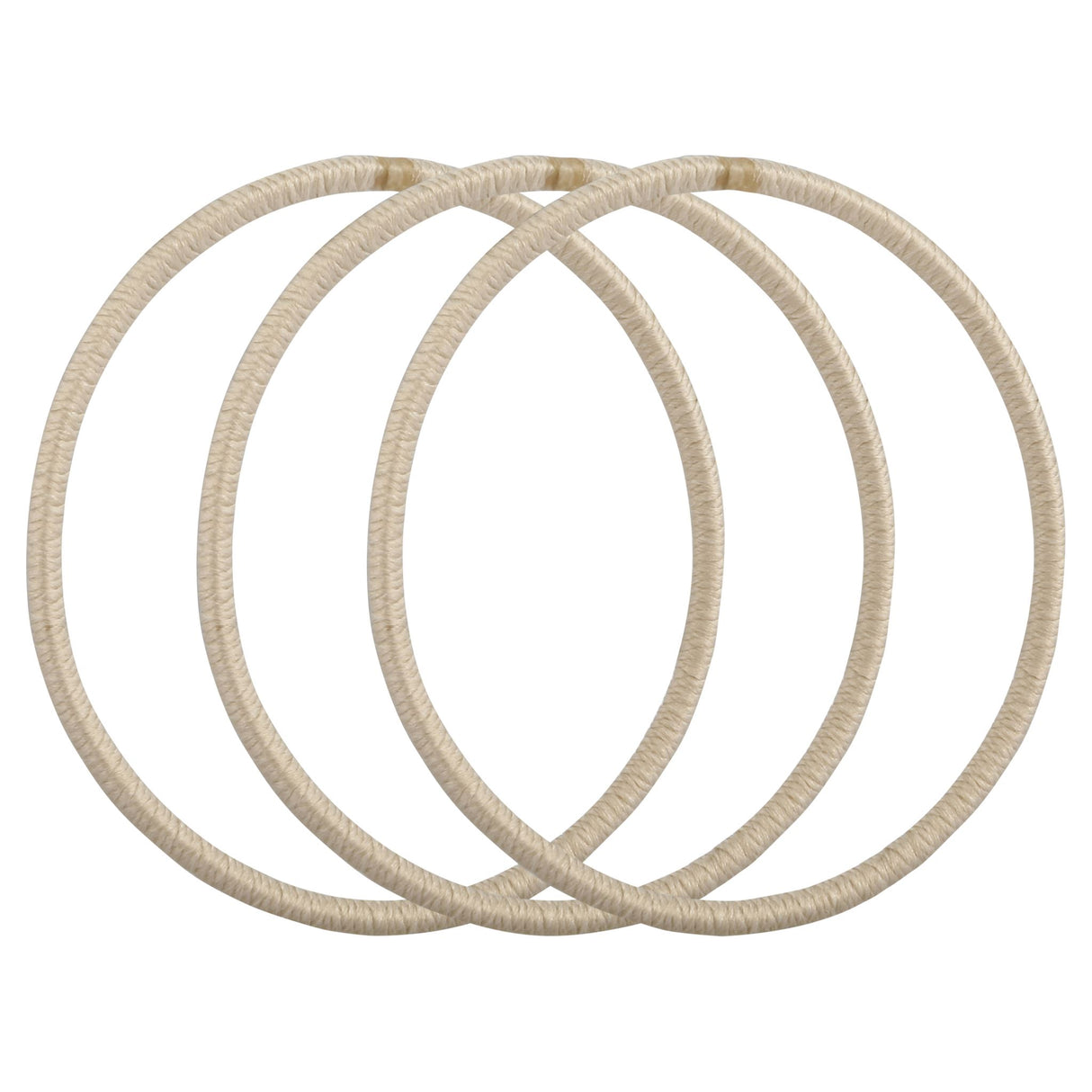 Lady Jayne Blonde Snagless Elastics pack of 18, designed for fine hair without metal clasps, ensuring gentle, snag-free styling.